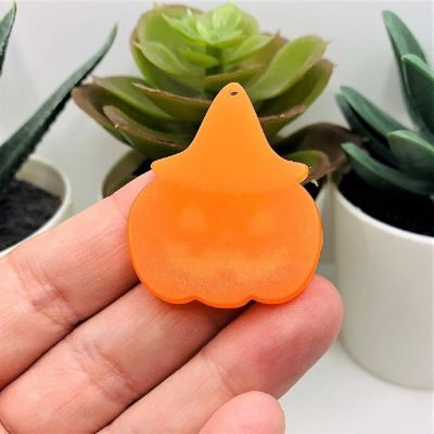 4 Pieces Witch Pumpkin Pendant Image 2