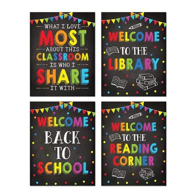 4 Welcome Library Read Corner 8.5x11in Image 1