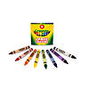 4" x 1/2" 8-Color Crayola<sup>&#174;</sup> Large Crayons Art Supply Pack Image 1