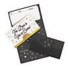 4" x 2 1/2" Graduation Black Cardstock Gift Card Holders - 12 Pc. Image 1