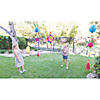4" x 25" Neon Star-Shaped Pi&#241;ata with Tassels Hanging Decoration Image 2
