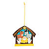 4" x 3 1/2" Nativity Believe & Receive Resin Christmas Ornaments - 12 Pc. Image 1