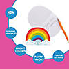 4" x 3" 25 pg. Rainbow-Shaped Paper Notepads - 24 Pc. Image 2