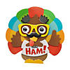 4" x 3 3/4" Thanksgiving Turkey in Disguise Magnet Craft Kit &#8211; Makes 12 Image 1