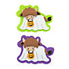 4" x 3" Halloween Highland Cow Ghost Magnet Craft Kit - Makes 12 Image 1