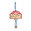 4" x 4 1/2" The Polar Express&#8482; Bell Christmas Ornament Craft Kit - Makes 12 Image 1