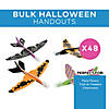 4" x 4 3/4" Bulk 48 Pc. Mini Sleek Halloween Foam Gliders with Weighted Nose Image 1