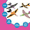 4" x 4 3/4" Bulk 48 Pc. Mini Sleek Halloween Foam Gliders with Weighted Nose Image 2