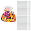 4" x 5 1/2" Bulk 50 Pc. Small Clear Cellophane Gift Bags Image 1