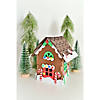 4" x 5 3/4" 3D Gingerbread House Christmas Craft Kit - Makes 12 Image 4