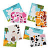 4" x 5 3/4" Farm Animals Cardstock Sticker by Number Cards - 24 Pc. Image 1