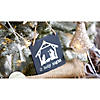 4" x 6 1/2" O Holy Night Rustic Wood Sign Christmas Ornaments - 12 Pc. Image 2