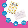 4" x 6" Advice for the Grad White & Gold Cardstock Cards - 24 Pc. Image 2