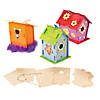 4" x 6" DIY Unfinished Wood Birdhouses with Hangers - 3 Pc. Image 1