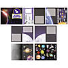 4" x 6" Outer Space Planet Passport Paper Sticker Books - 12 Pc. Image 2