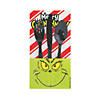 4" x 7 1/2" Dr. Seuss&#8482; The Grinch Cardstock Cutlery Holders - 12 Pc. Image 1