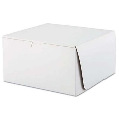 40 COUNT CAKE BOX 12 X12 X5 WHITE Image 3