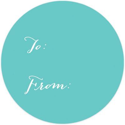40 DIAMOND BLUE WHIMSICAL TO/FROM LABELS Image 3