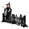 40" Halloween Creepy Fence Cardboard Cutout Stand-Up Image 1