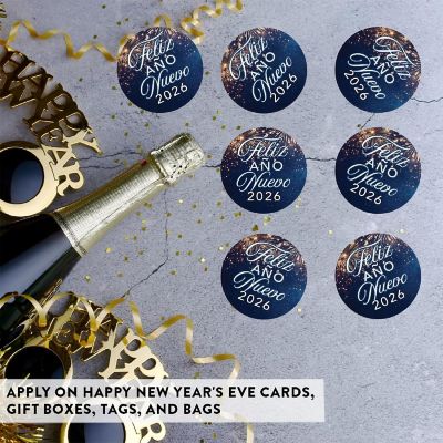 40 Label Fireworks Midnight Blue Ano Image 1