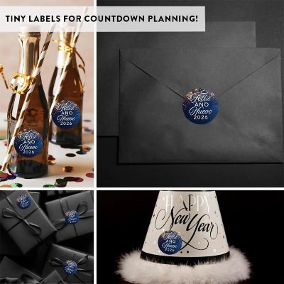 40 Label Fireworks Midnight Blue Ano Image 1