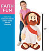40" Large Stuffed Jesus with Sash Image 2