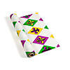40" x 100 ft.  Mardi Gras Plastic Tablecloth Roll Image 1
