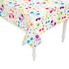 40" x 100 ft. 80s Boombox Plastic Tablecloth Roll Image 1