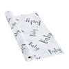40" x 100 ft. Baby Plastic Tablecloth Roll Image 1