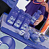 40" x 100 ft. Bright Purple Disposable Plastic Tablecloth Roll Image 1
