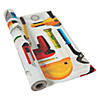 40" x 100 ft. Construction Plastic Tablecloth Roll Image 1