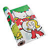 40" x 100 Ft. Dr. Seuss&#8482; The Grinch Disposable Plastic Tablecloth Roll Image 1