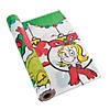 40" x 100 ft. Dr. Seuss&#8482; The Grinch Plastic Tablecloth Roll Image 1