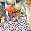 40" x 100 ft. Fall Leaves Disposable Plastic Tablecloth Roll Image 3