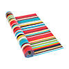 40" x 100 Ft. Fiesta Bright Stripes Sarape Plastic Tablecloth Roll Image 1
