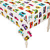 40" x 100 ft. Food Truck Plastic Tablecloth Roll Image 1