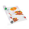 40" x 100 ft. Gobble Gobble Party Thanksgiving Turkey Plastic Tablecloth Roll Image 1