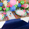 40" x 100 ft. Navy Blue Plastic Tablecloth Roll Image 1