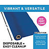 40" x 100 ft. Navy Blue Plastic Tablecloth Roll Image 2