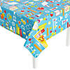 40" x 100 ft. Science Party Plastic Tablecloth Roll Image 1