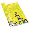 40" x 100 ft. Slime Print Plastic Tablecloth Roll Image 1