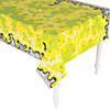 40" x 100 ft. Slime Print Plastic Tablecloth Roll Image 1