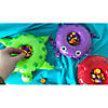 40" x 100 Ft. Solid Turquoise Disposable Plastic Tablecloth Roll Image 2