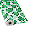 40" x 100 ft. St. Patrick&#8217;s Plastic Tablecloth Roll Image 1