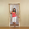 40" x 5 Ft. Natural Raffia Hanging Door Curtain Decoration Image 1