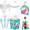 402 Pc. Pool Party Ultimate Tableware Kit for 24 Guests Image 2