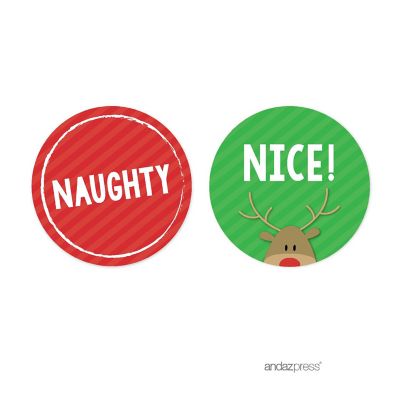 40NAUGHTY OR NICE CHRISTMAS GIFT LABELS Image 2