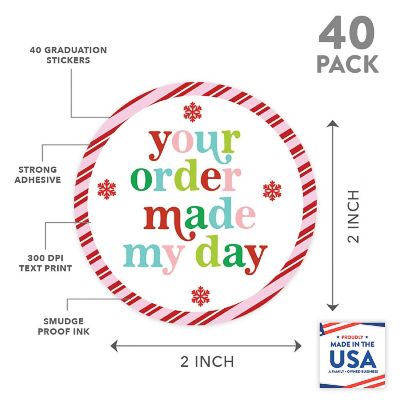 40PC Business Pastel Retro Your Order Image 2