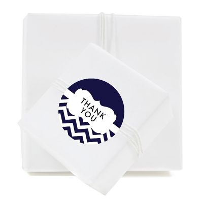 40PC Chevron Frame Black, Thank You Image 1