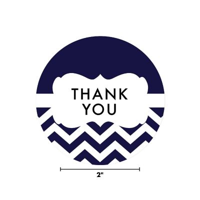 40PC Chevron Frame Black, Thank You Image 2